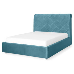 Paturi tapițate cu somieră fixă