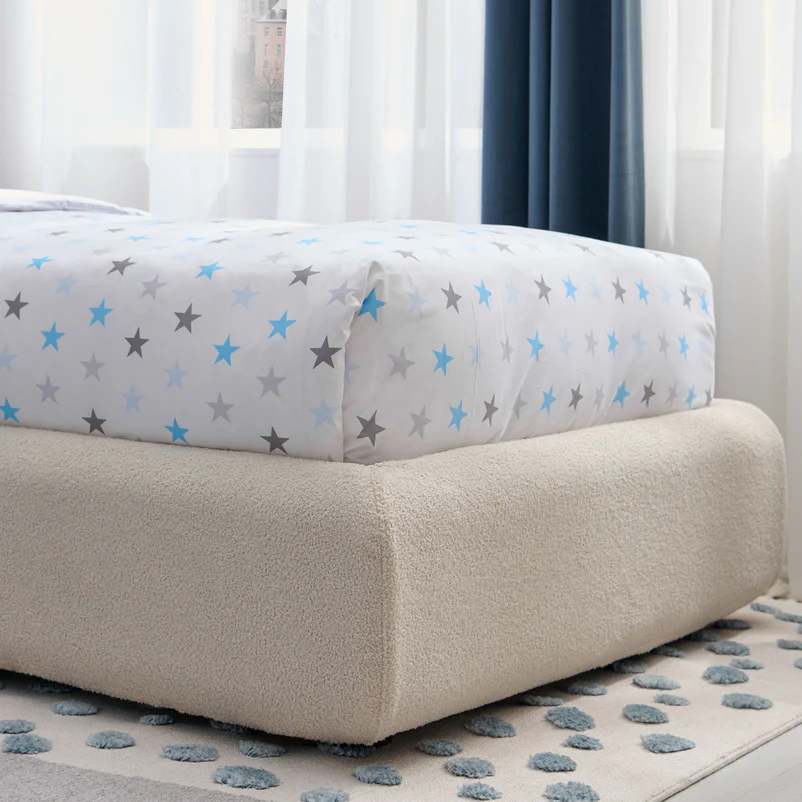 Pat CIEL 90x200cm, dehusabil, cu somiera fixă inclusă - imagine 11