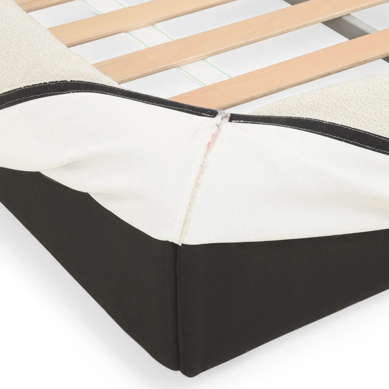 Pat CIEL 90x200cm, dehusabil, cu somiera fixă inclusă - imagine 7