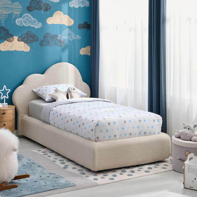 Pat CIEL 90x200cm, dehusabil, cu somiera fixă inclusă - imagine 9