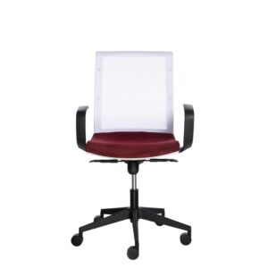 Scaun NEXT spătar mesh și brațe