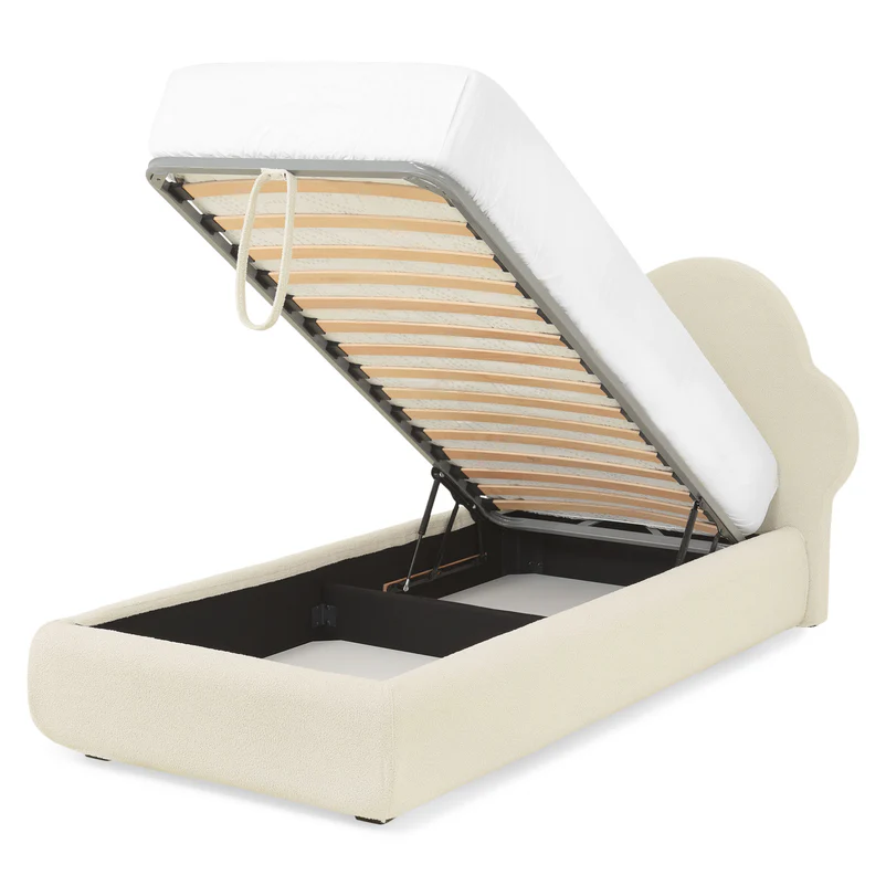 Pat CIEL 90x200cm, dehusabil, cu somiera rabatabilă inclusă - imagine 3