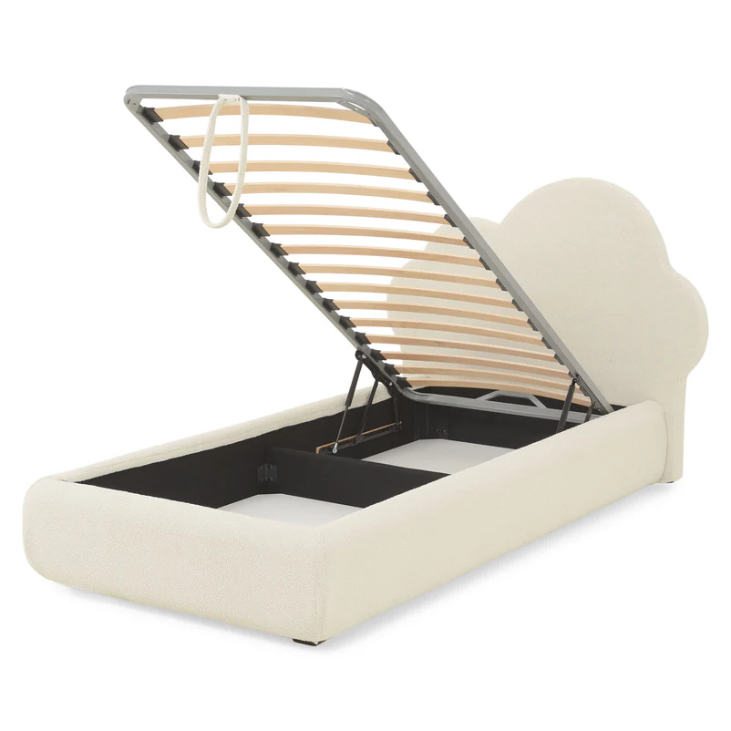 Pat CIEL 90x200cm, dehusabil, cu somiera rabatabilă inclusă - imagine 5